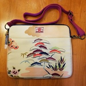 Brand new Lucky Band laptop bag Japanese print